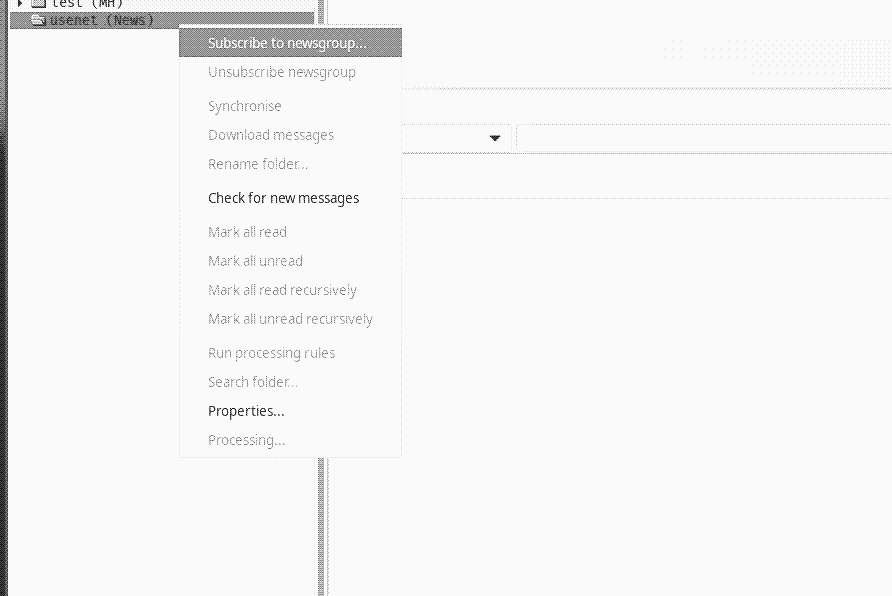 claws-mail screenshot