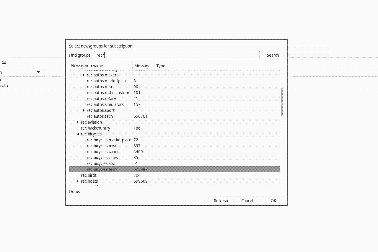 claws-mail screenshot