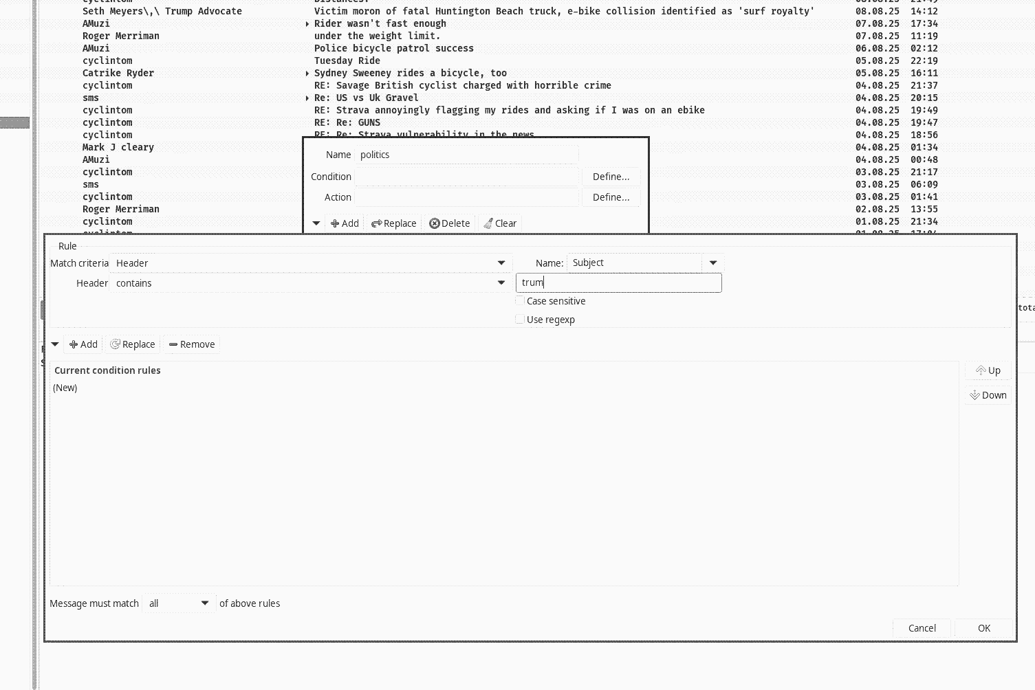 claws-mail screenshot